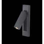 M6821 Gokova Wall Lamp 3W LED Sand Black