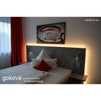 M6821 Gokova Wall Lamp 3W LED Sand Black