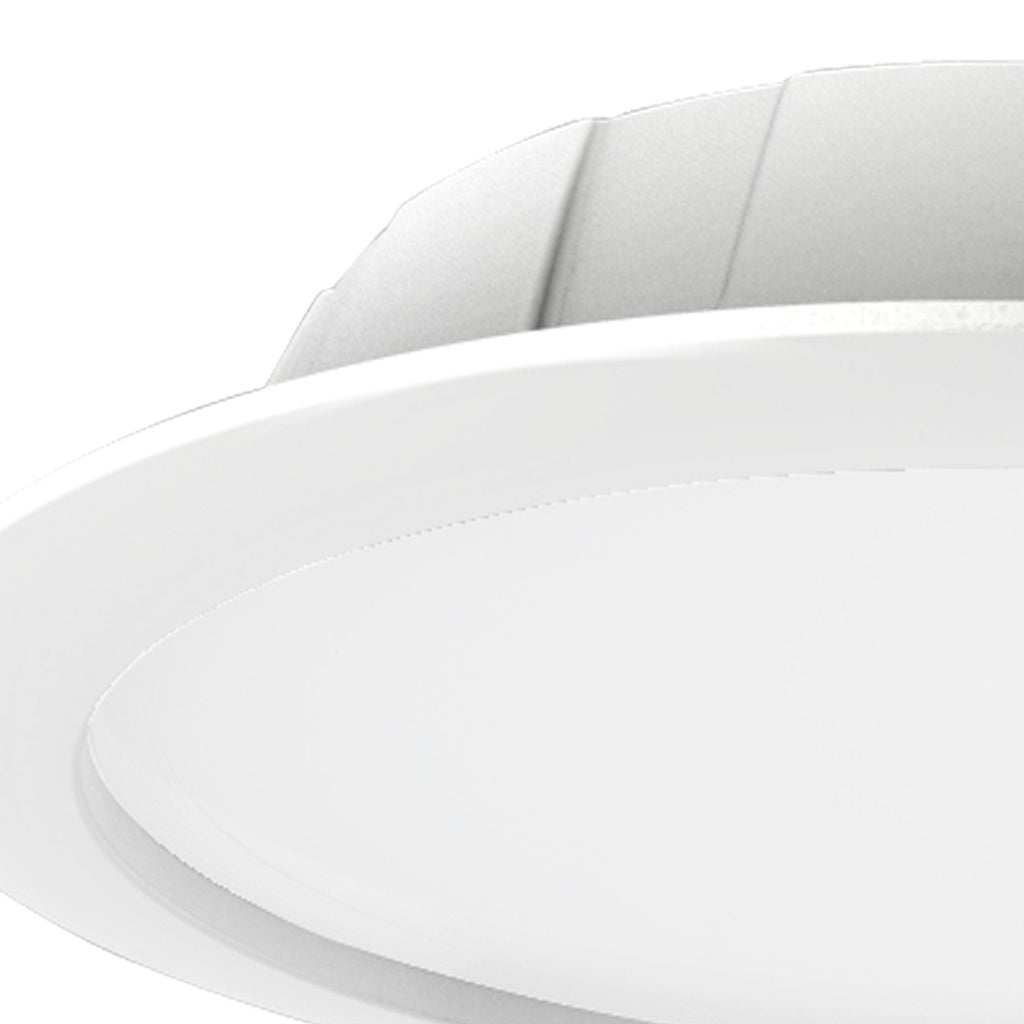 M6391 Graciosa Bathroom 23.5cm Round LED Downlight 24.5W White