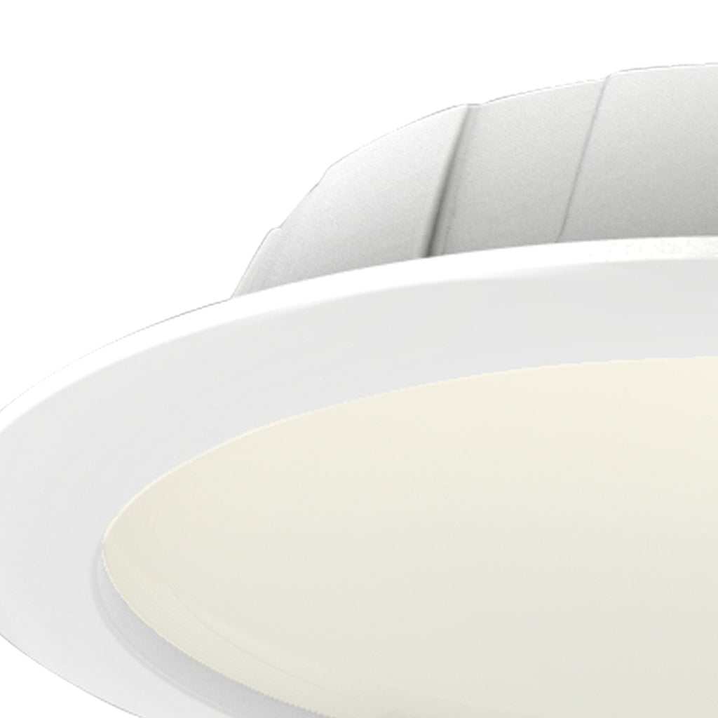 M6390 Graciosa Bathroom 23.5cm Round LED Downlight 24.5W White