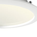 M6390 Graciosa Bathroom 23.5cm Round LED Downlight 24.5W White