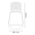 M7081 Guincho Outdoor Spotlight 3W LED Sand Black