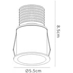 M6857 Guincho Outdoor Spotlight 5W LED Sand White