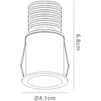 M6856 Guincho Outdoor Spotlight 3W LED Sand Black