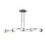 M8651/1 Guss Telescopic GU10 4 Light Polished Chrome White Acrylic