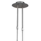 M8651/1 Guss Telescopic GU10 4 Light Polished Chrome White Acrylic