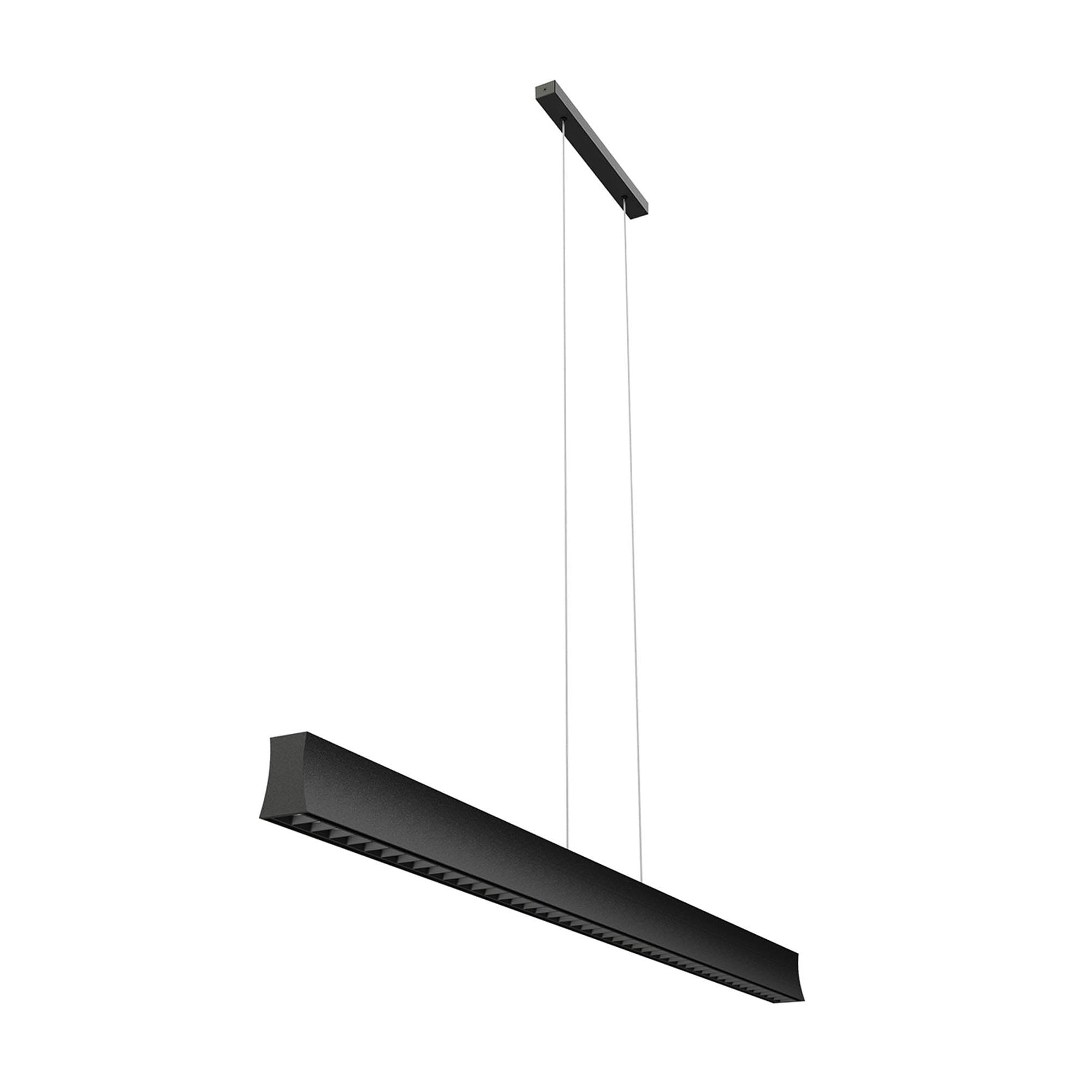 M7545 Hanok Linear Pendant 45° 38W LED Black