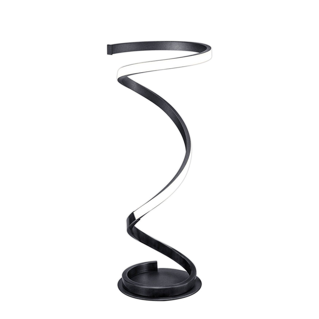 M6104 Helix Table Lamp 52cm 20W LED Black