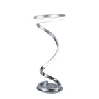 M6103 Helix Table Lamp 52cm 20W LED Polished Chrome