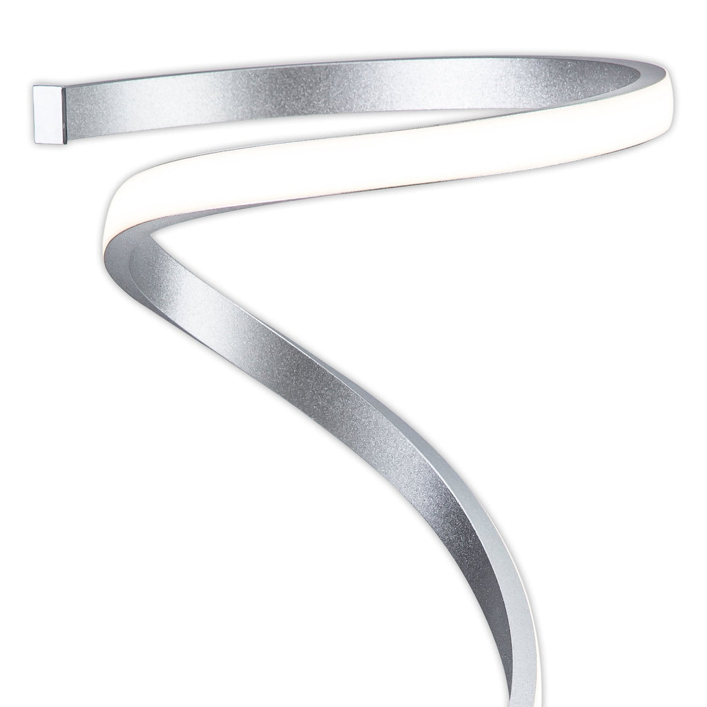 M6103 Helix Table Lamp 52cm 20W LED Polished Chrome