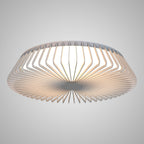 M7963 Himalaya 63cm Round Ceiling (Light Only) 80W LED Remote Control White