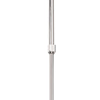 M0119 Holland Telescopic Linear Pendant Line 4 Light G9 Polished Chrome Wenge