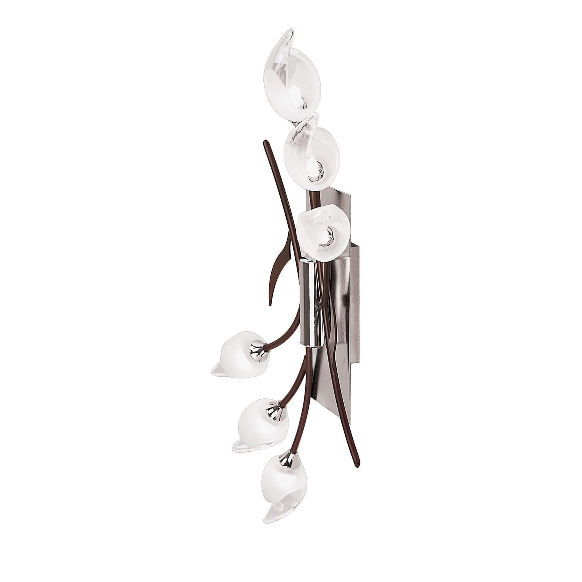 M0124/S Holland Ceiling/Wall Switched 6 Light G9 Polished Chrome/Wenge