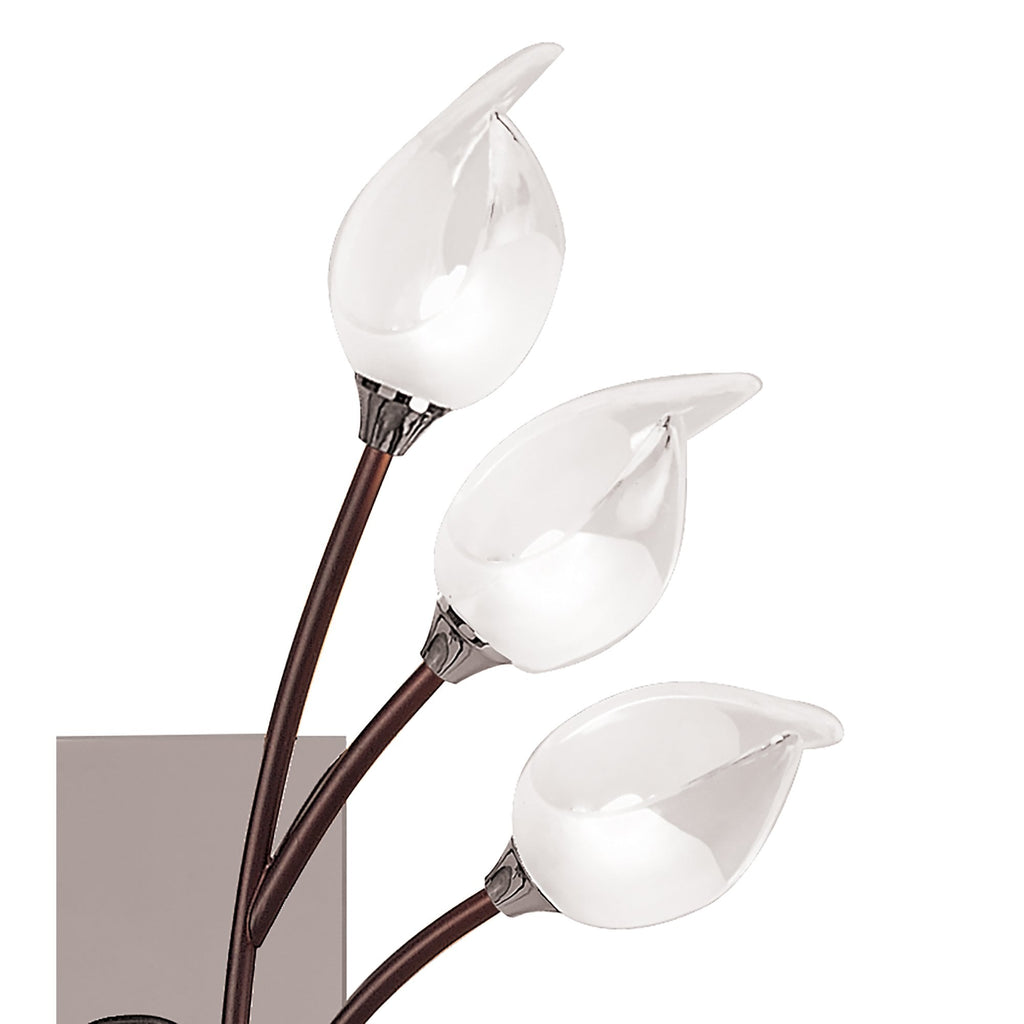 M0124/S Holland Ceiling/Wall Switched 6 Light G9 Polished Chrome/Wenge