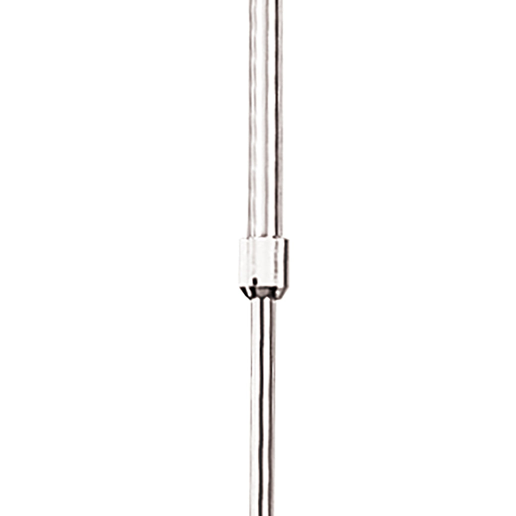 M0120 Holland Telescopic Linear Pendant Line 6 Light G9 Polished Chrome Wenge