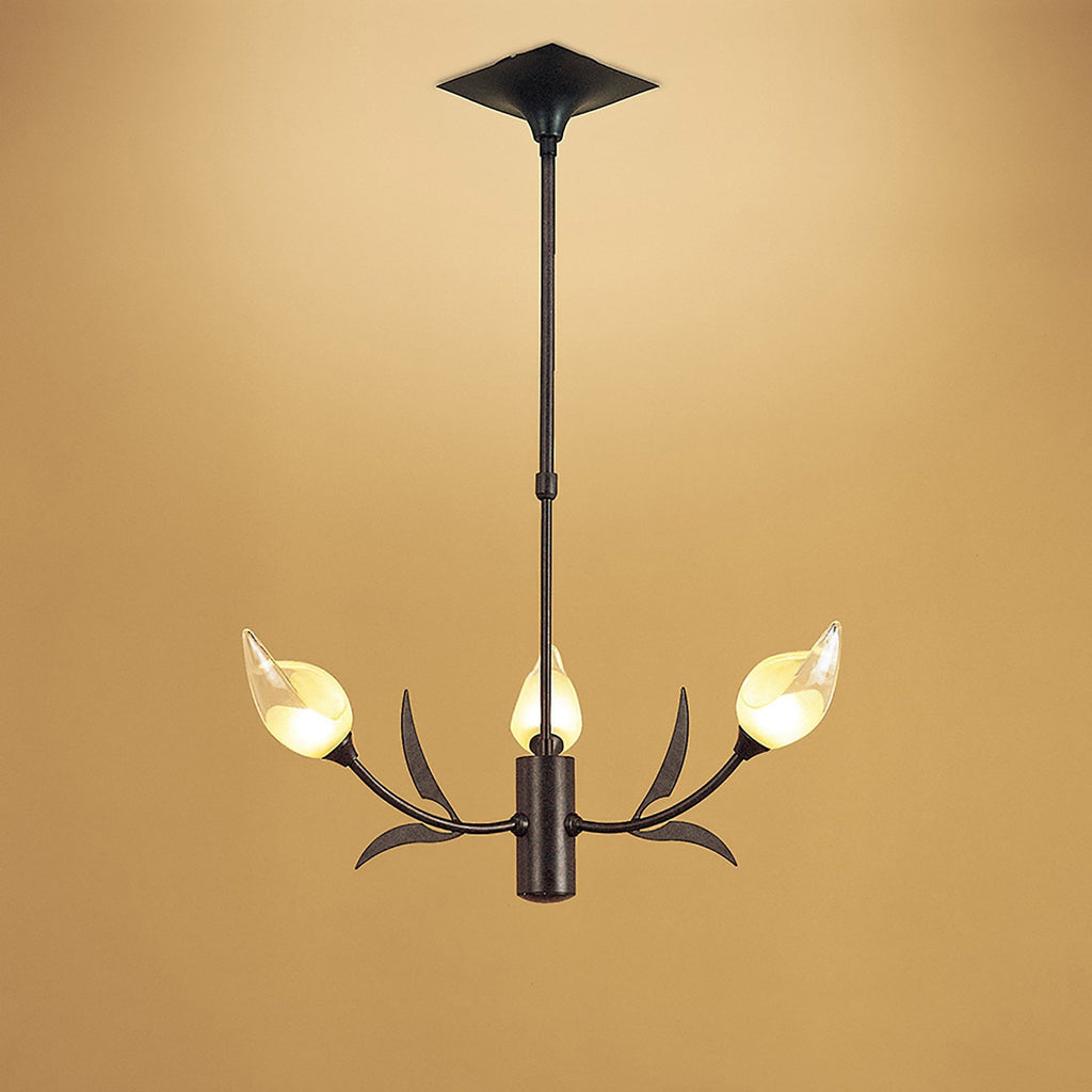 M0108 Holland Telescopic Pendant 3 Light G9 Brown/Black Oxide
