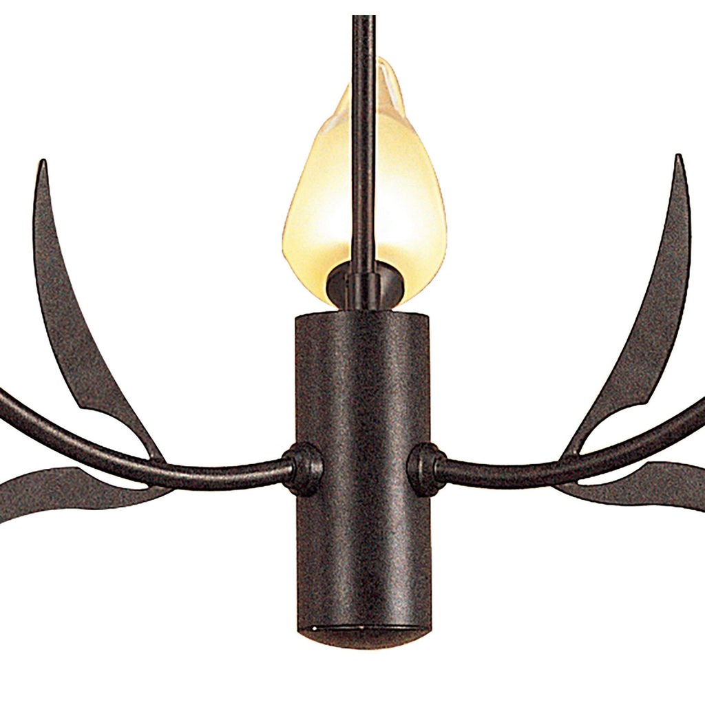 M0108 Holland Telescopic Pendant 3 Light G9 Brown/Black Oxide