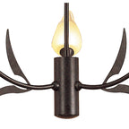 M0108 Holland Telescopic Pendant 3 Light G9 Brown/Black Oxide