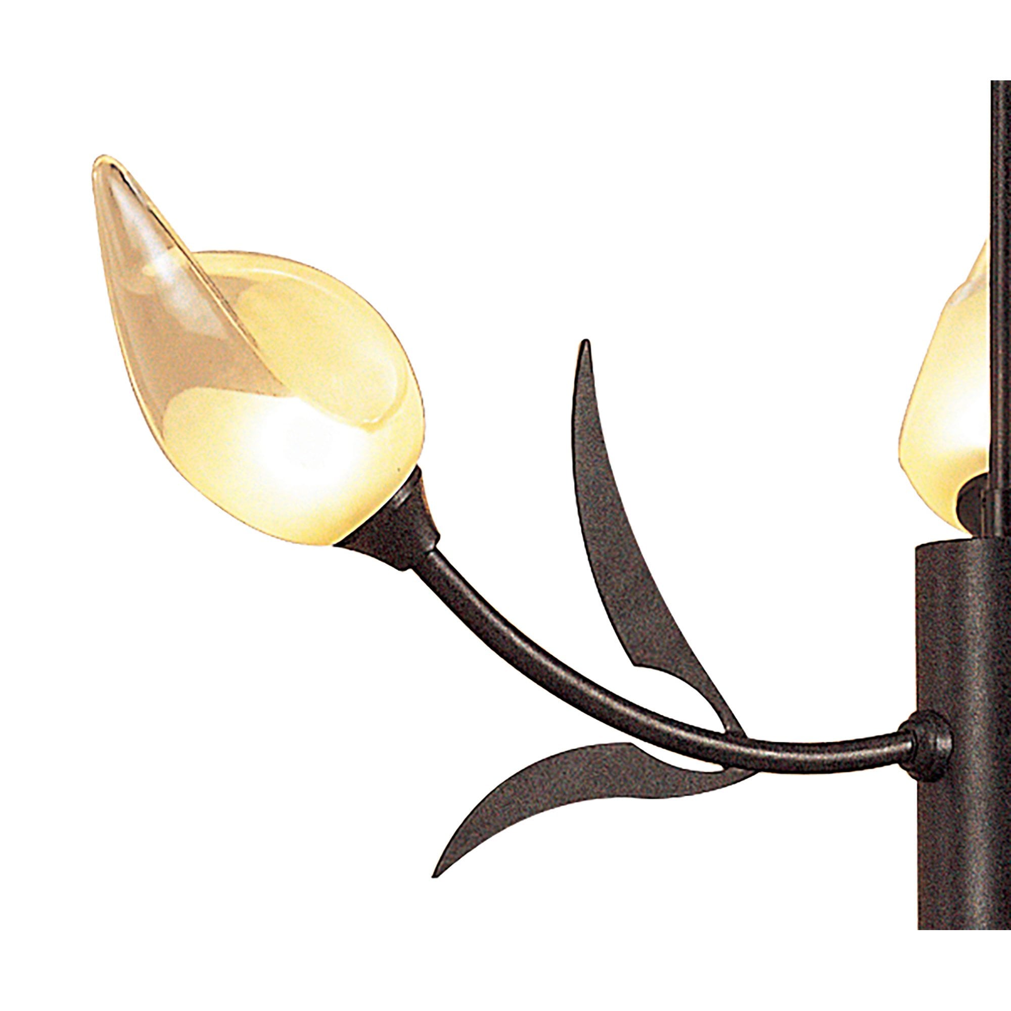 M0108 Holland Telescopic Pendant 3 Light G9 Brown/Black Oxide