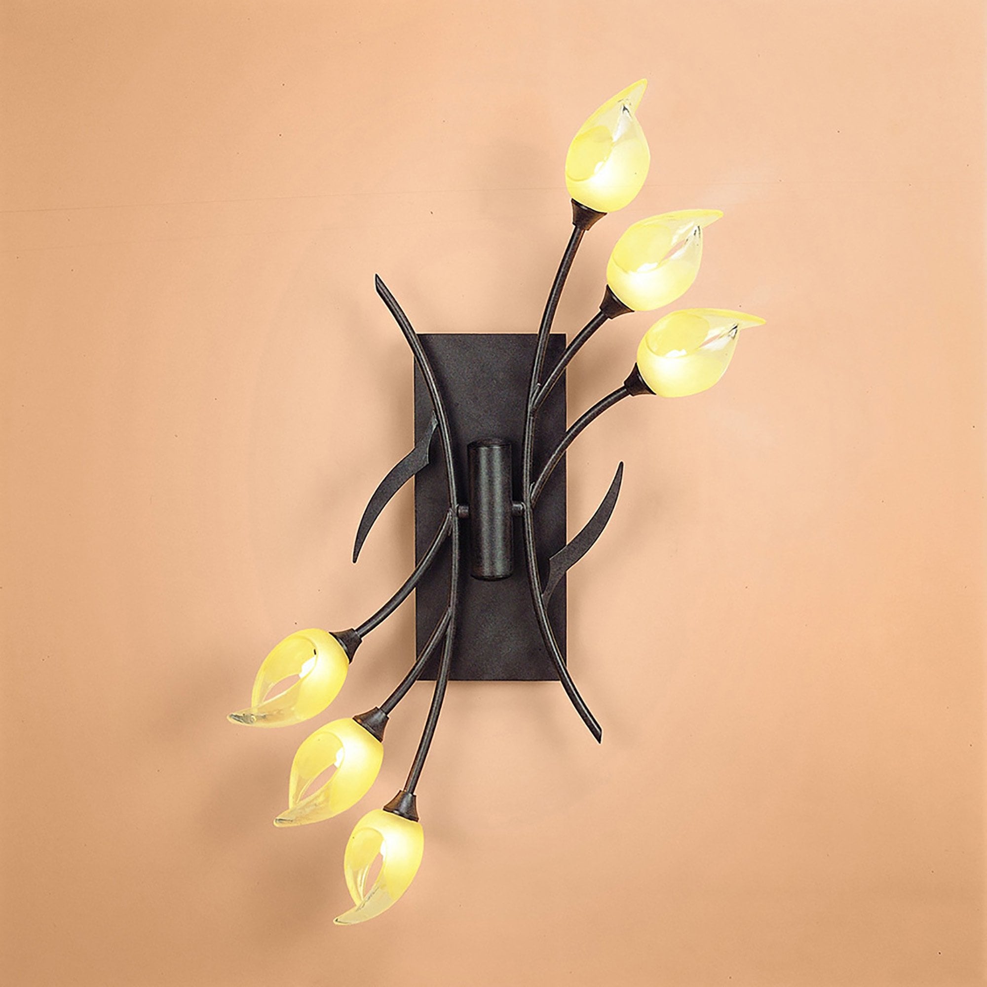 M0114/S Holland Ceiling/Wall Switched 6 Light G9 Brown/Black Oxide