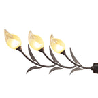 M0110 Holland Telescopic Linear Pendant Line 6 Light G9 Brown Black Oxide