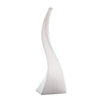 M1326 Flame Table Lamp 1 Light E27 Large Outdoor Opal White