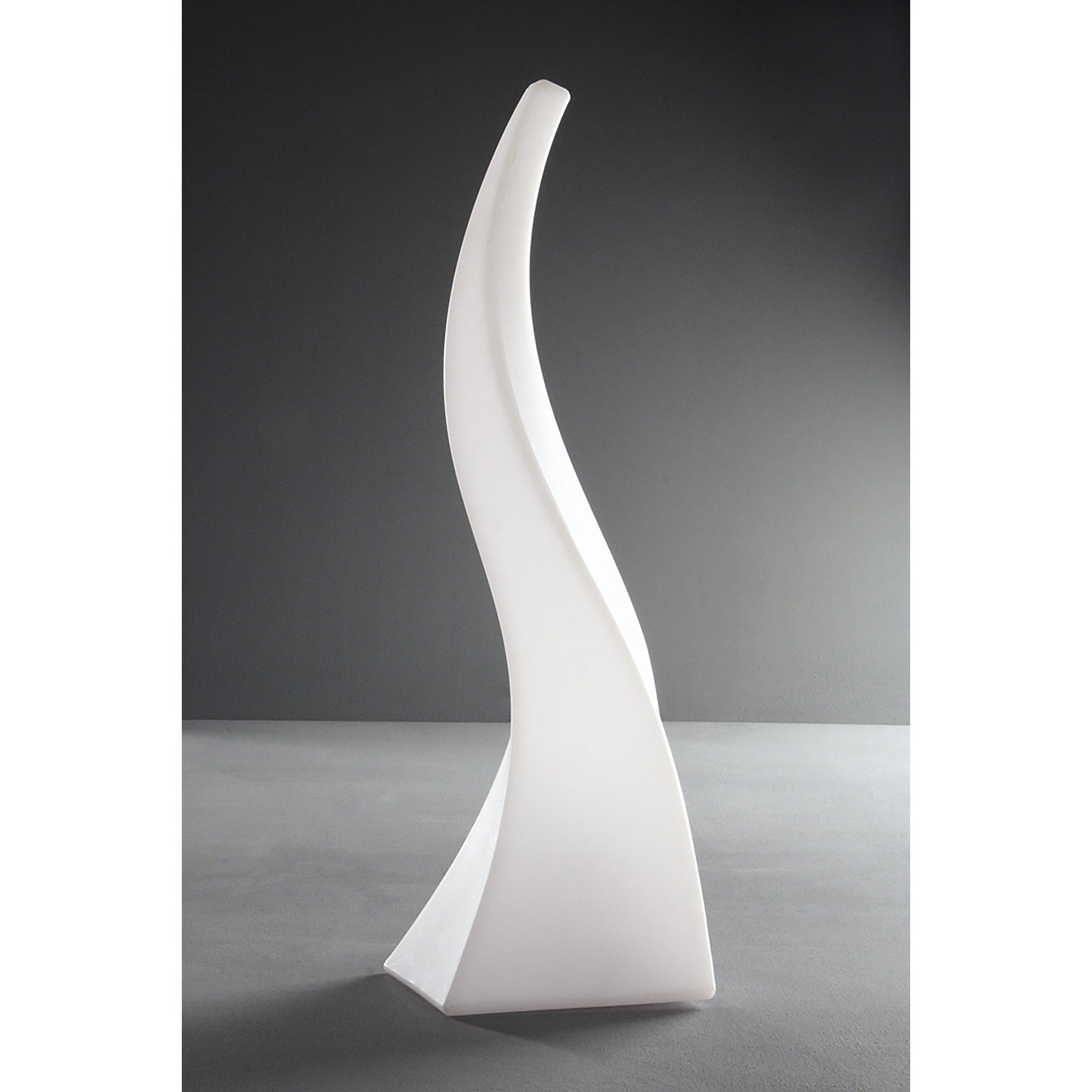 M1327 Flame Table Lamp 1 Light E27 Large Indoor Opal White