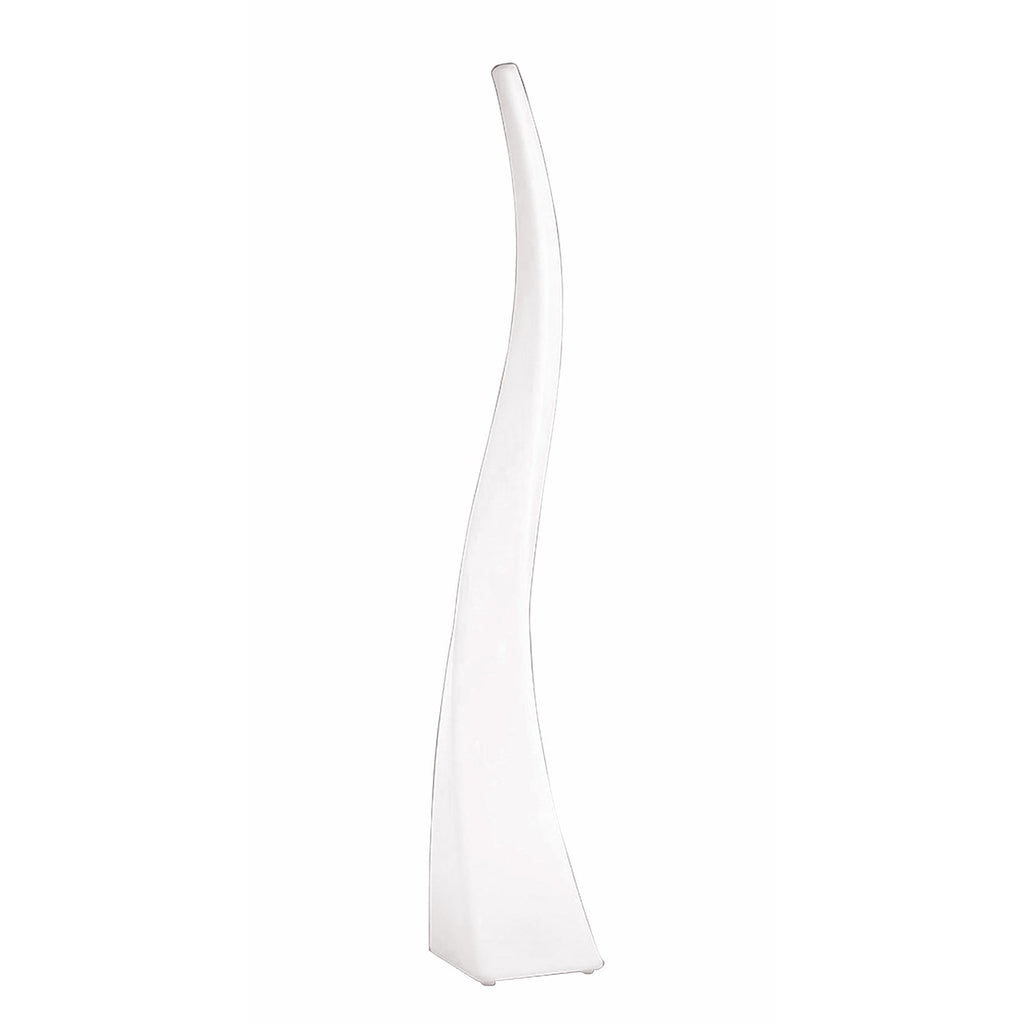 M1400 Flame Floor Lamp 4+1 Light GU10/E27 Outdoor Opal White