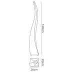 M1400 Flame Floor Lamp 4+1 Light GU10/E27 Outdoor Opal White