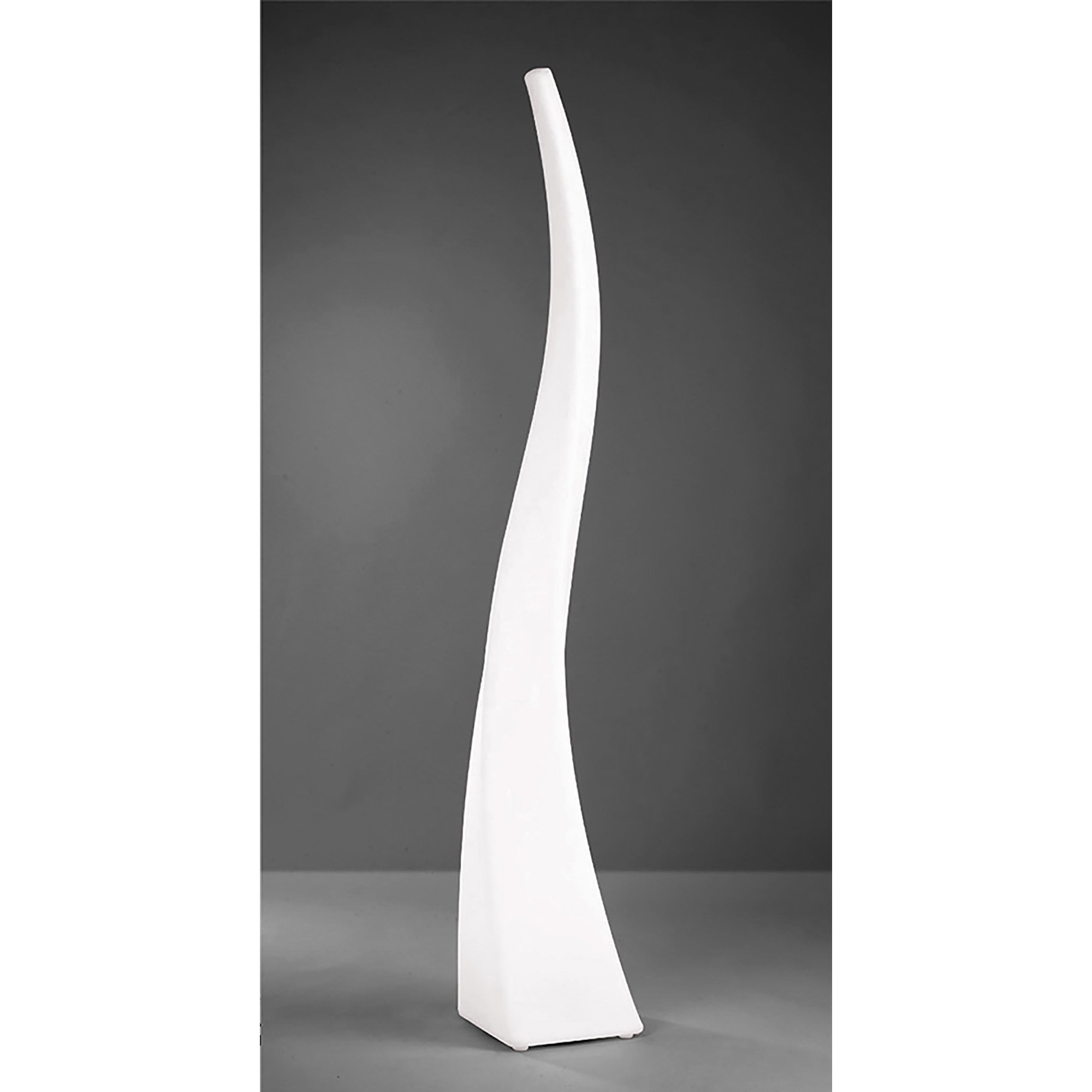 M1400 Flame Floor Lamp 4+1 Light GU10/E27 Outdoor Opal White