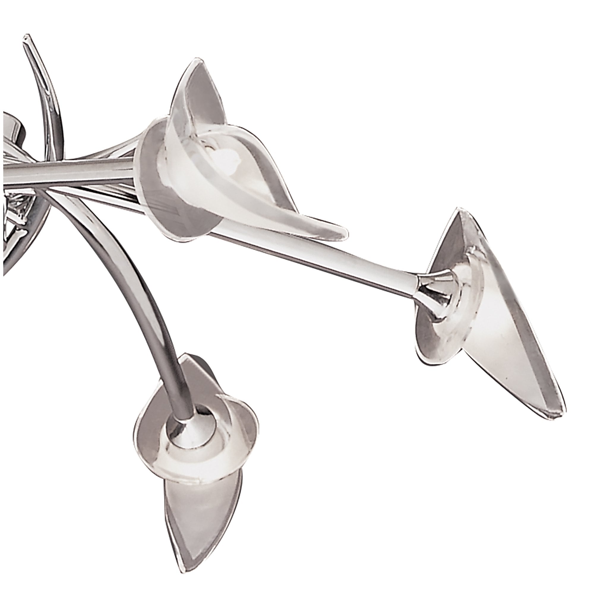 M0301 Flavia Telescopic Pendant Convertible To Semi Flush Round 6 Light G9 Polished Chrome