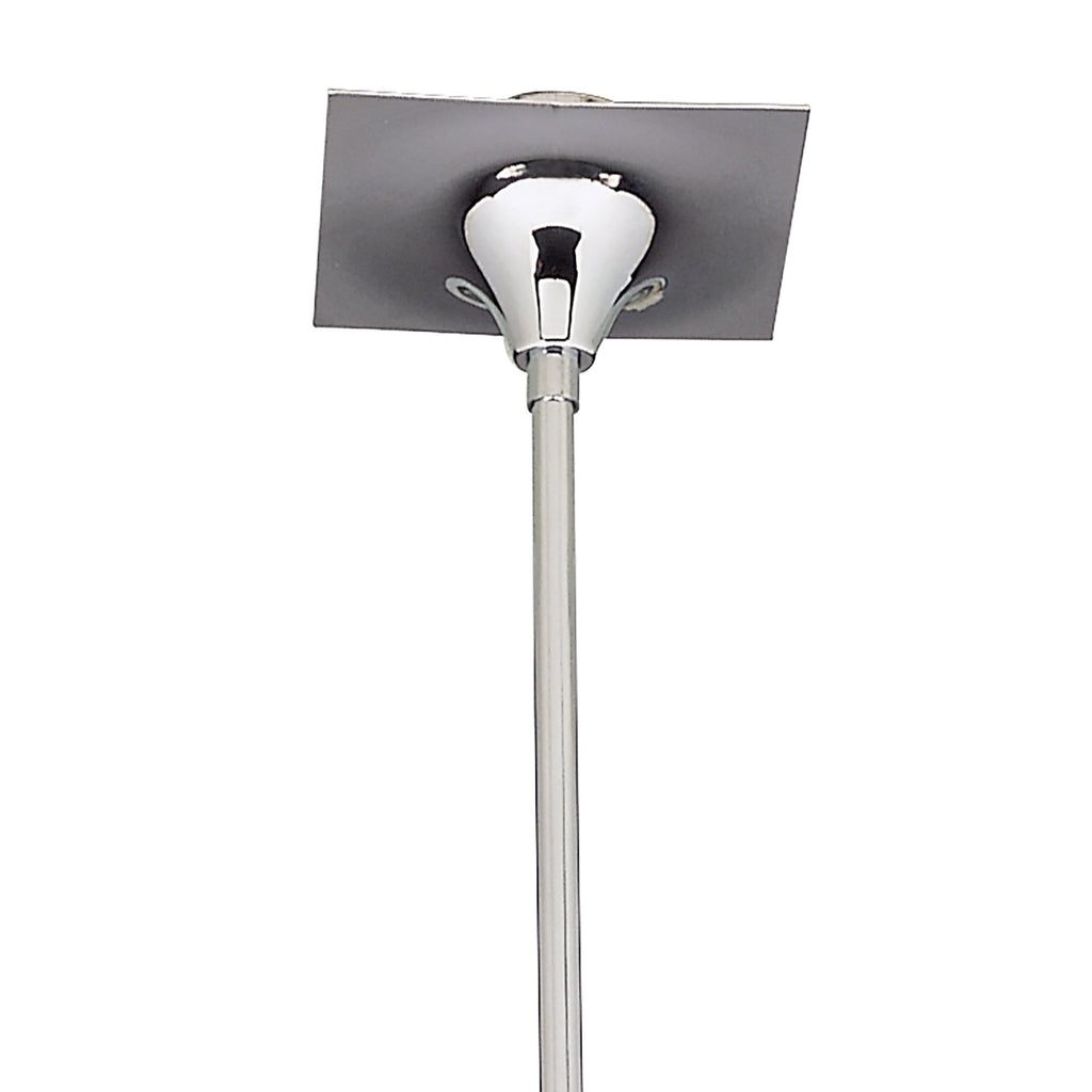 M0302 Flavia Telescopic Pendant Convertible To Semi Flush Round 4 Light G9 Polished Chrome