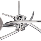 M0302 Flavia Telescopic Pendant Convertible To Semi Flush Round 4 Light G9 Polished Chrome