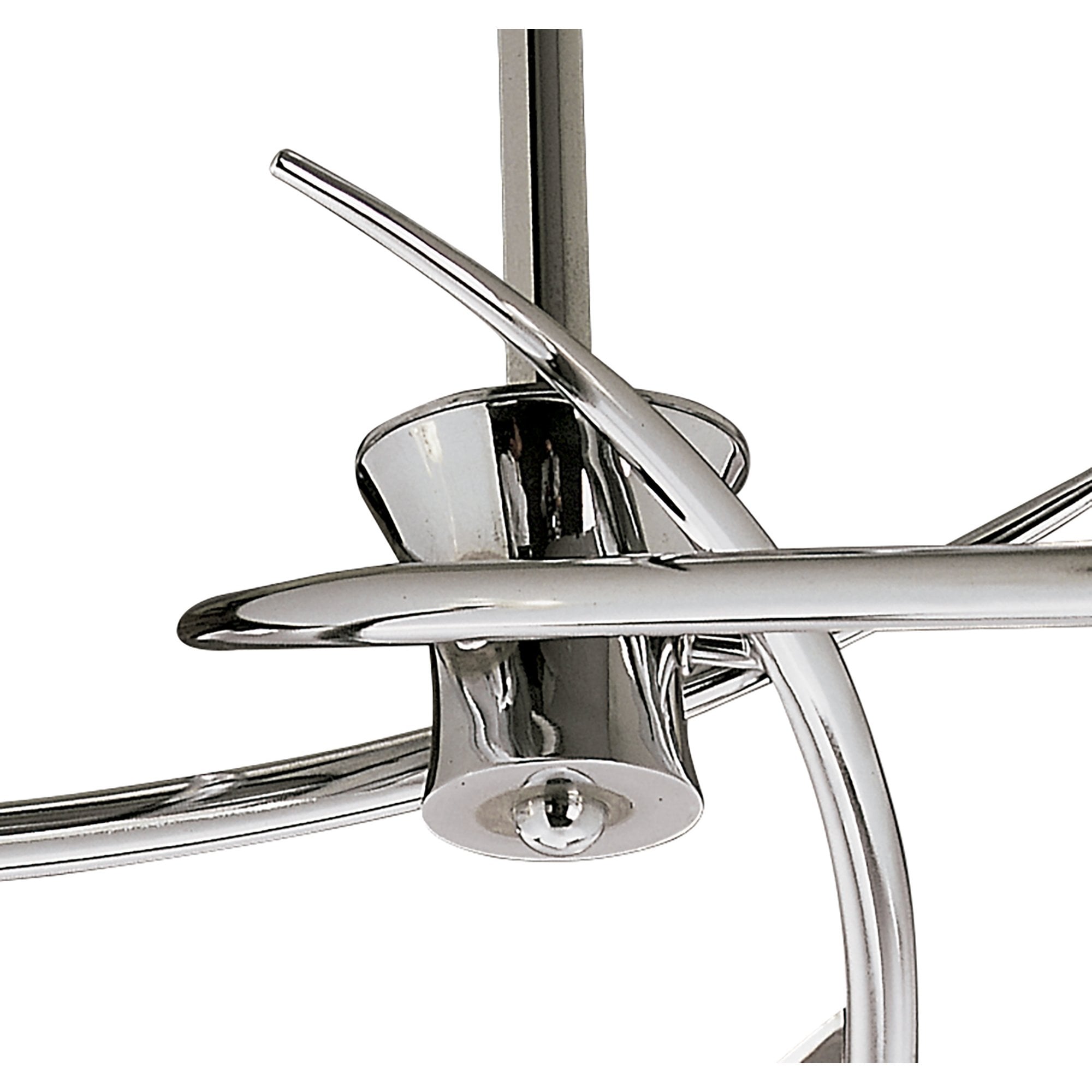 M0306 Flavia Semi Flush Round 3 Light G9 Polished Chrome