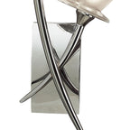 M0308/S Flavia Wall Lamp Switched 2 Light G9 Polished Chrome