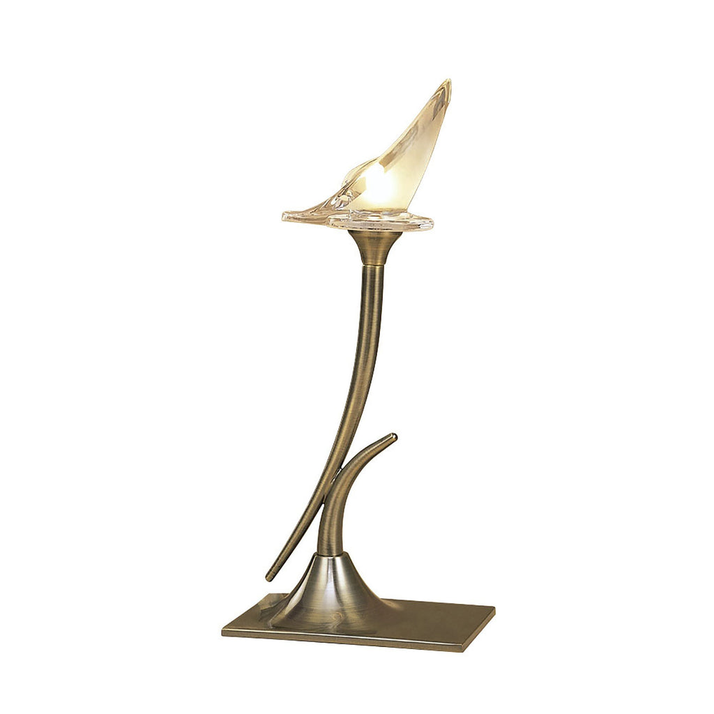 M0309AB lavia Table Lamp 1 Light G9 Antique Brass