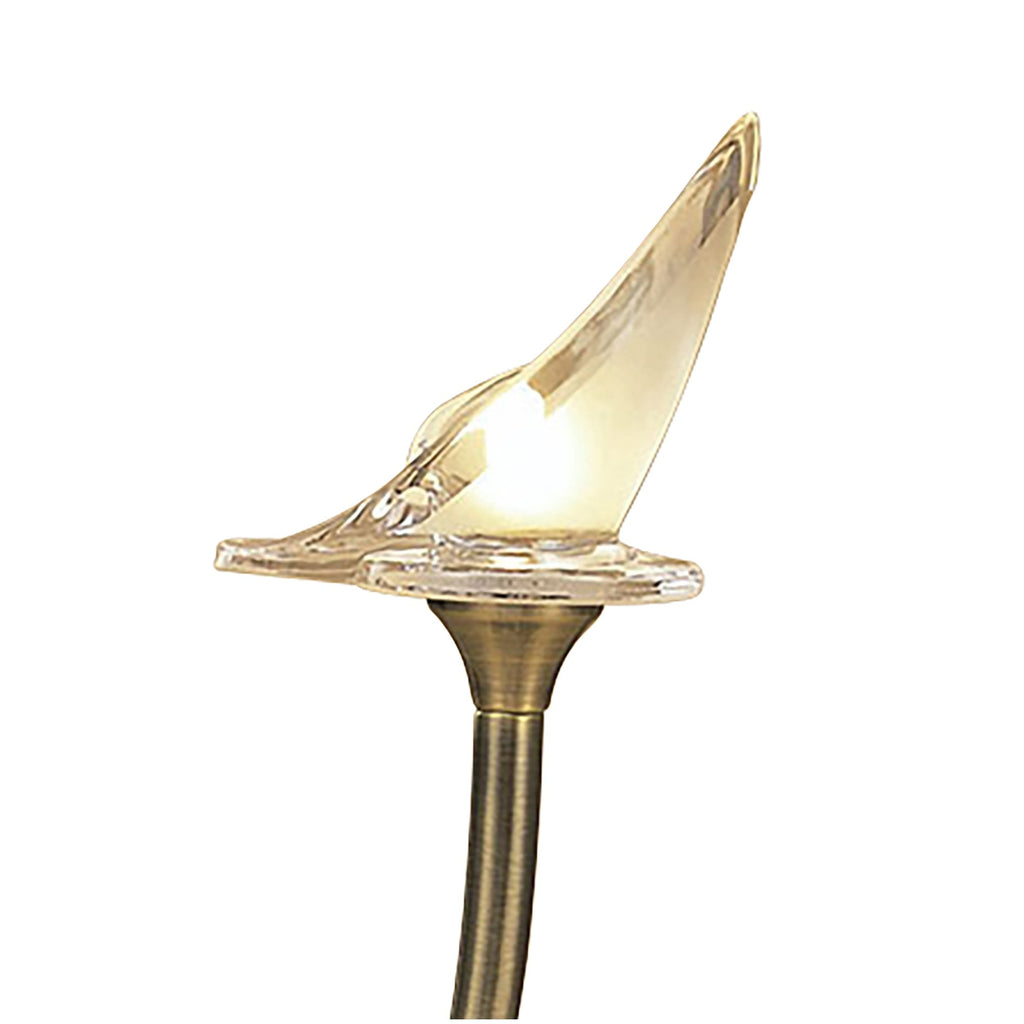 M0309AB lavia Table Lamp 1 Light G9 Antique Brass
