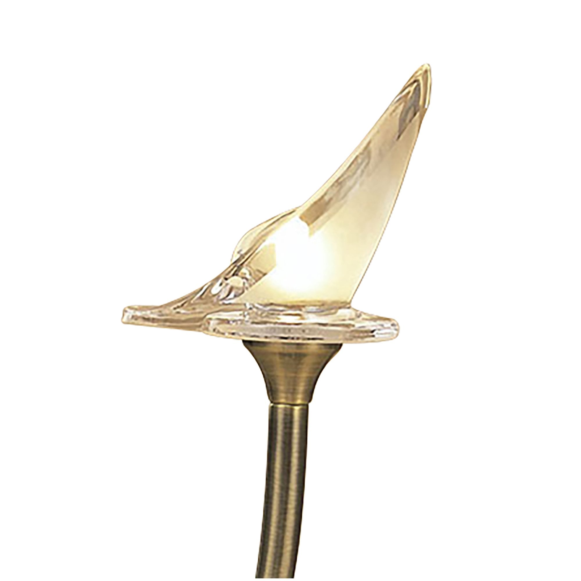 M0309AB lavia Table Lamp 1 Light G9 Antique Brass