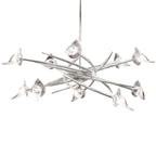 M0312 Flavia Pendant Up-Down Round 10 Light G9 Polished Chrome