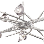 M0312 Flavia Pendant Up-Down Round 10 Light G9 Polished Chrome