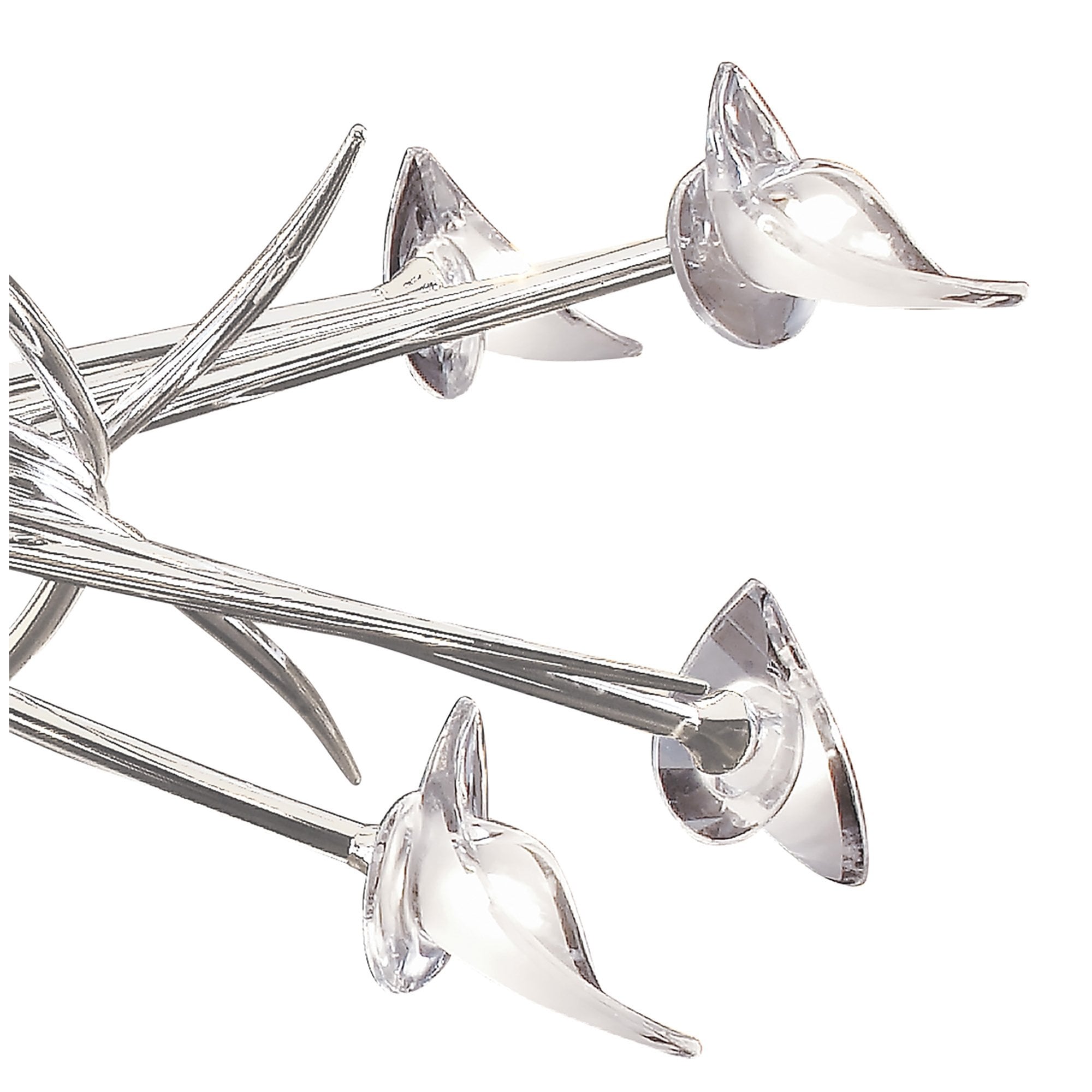M0312 Flavia Pendant Up-Down Round 10 Light G9 Polished Chrome