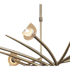 M0312AB Flavia Pendant Up-Down Round 10 Light G9 Antiques Brass
