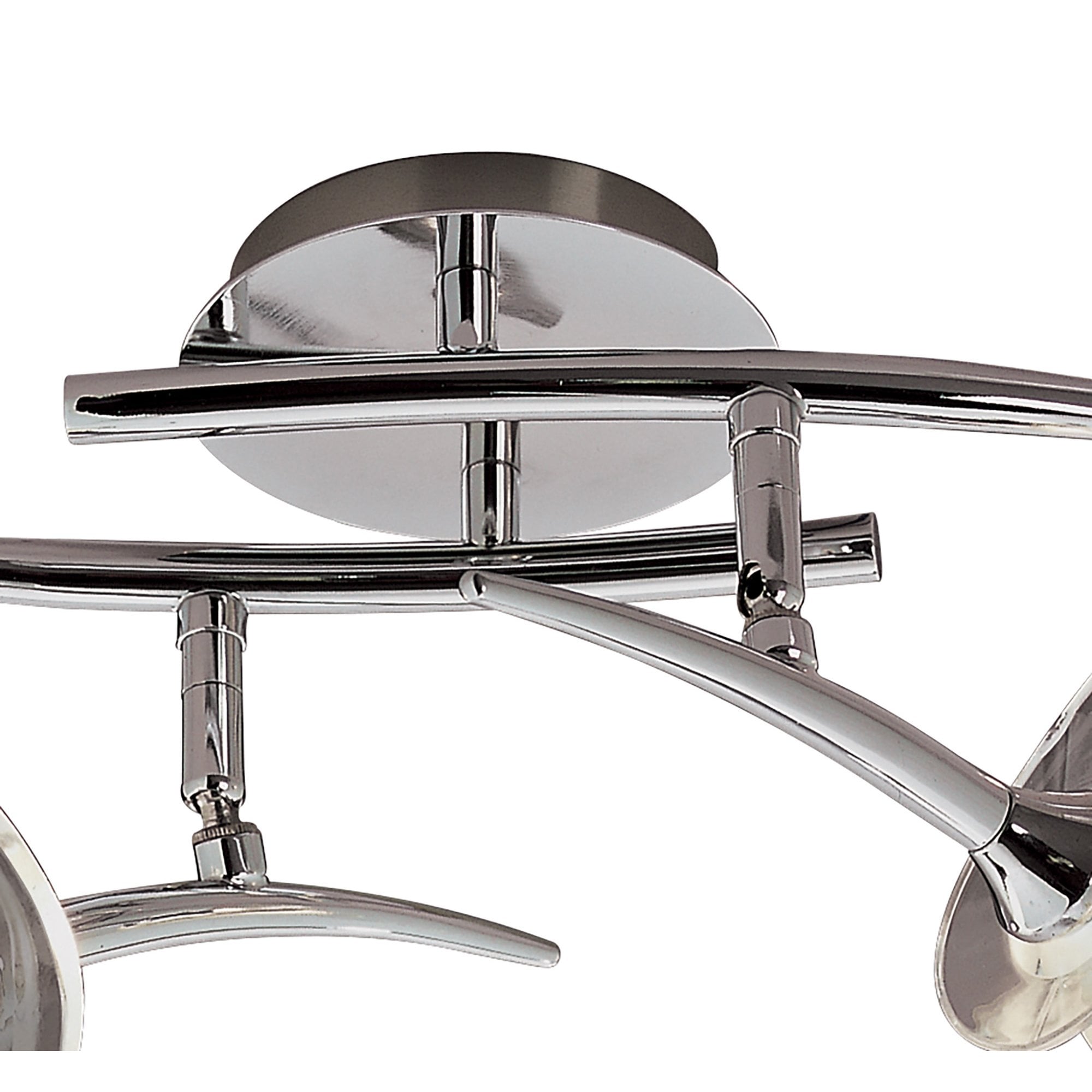 M0316 Flavia Linear Spot Light 2 Light G9 Adjustable Heads Polished Chrome