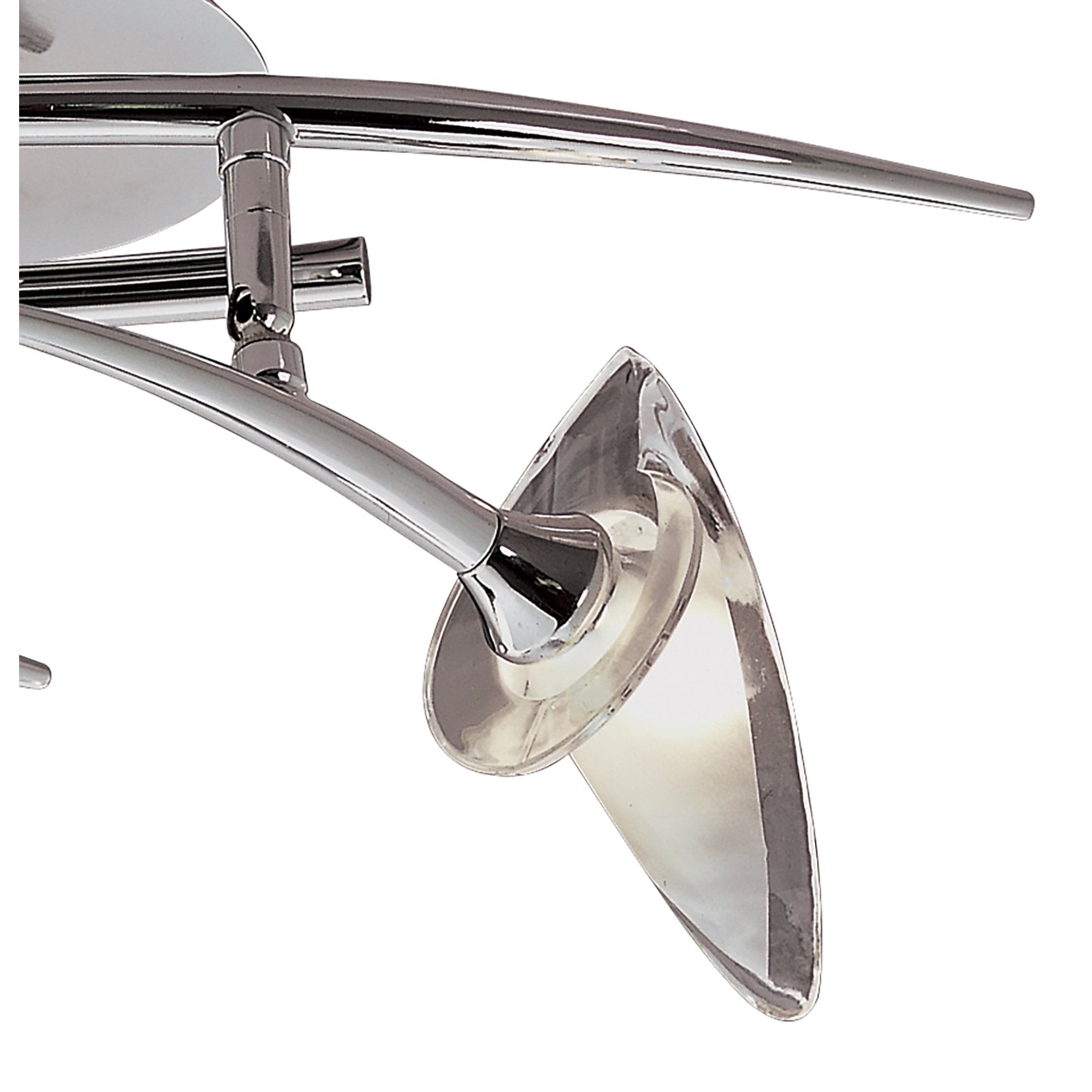 M0316 Flavia Linear Spot Light 2 Light G9 Adjustable Heads Polished Chrome