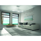 M5872 Flow Linear Pendant 6 Light GU10 Chrome White