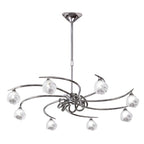 M0800 Fragma Telescopic 8 Light G9 Polished Chrome