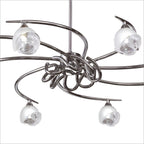 M0800 Fragma Telescopic 8 Light G9 Polished Chrome
