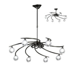 M0800BC Fragma Telescopic 8 Light G9 Black Chrome