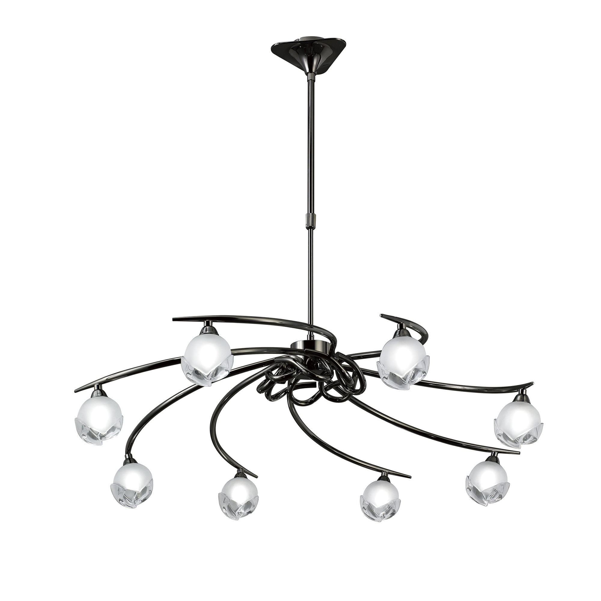 M0800BC Fragma Telescopic 8 Light G9 Black Chrome