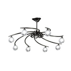 M0800BC Fragma Telescopic 8 Light G9 Black Chrome